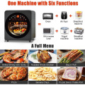 High Quality Round Visible Window Air Fryer oven